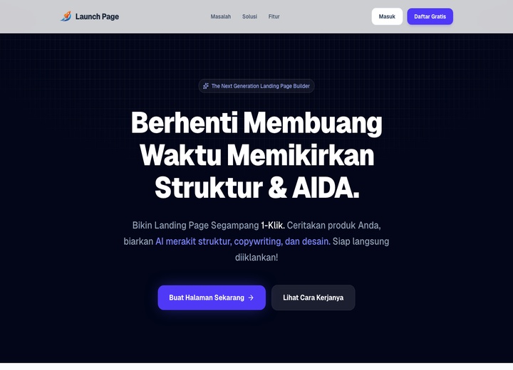 Launchpage.id